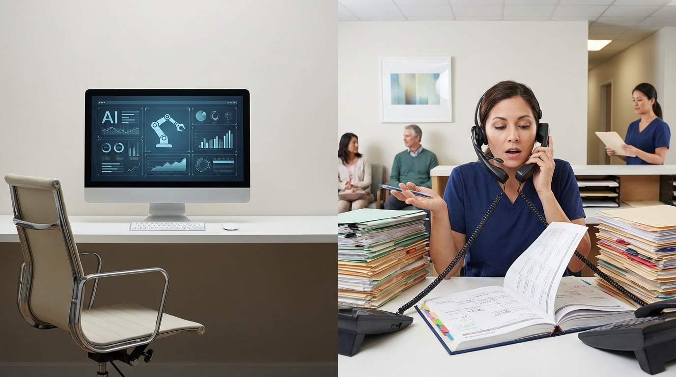 AI vs reception umana: un'analisi onesta dei costi